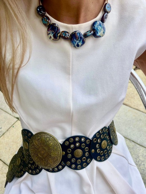 Choker Turquoise Depth MAXI